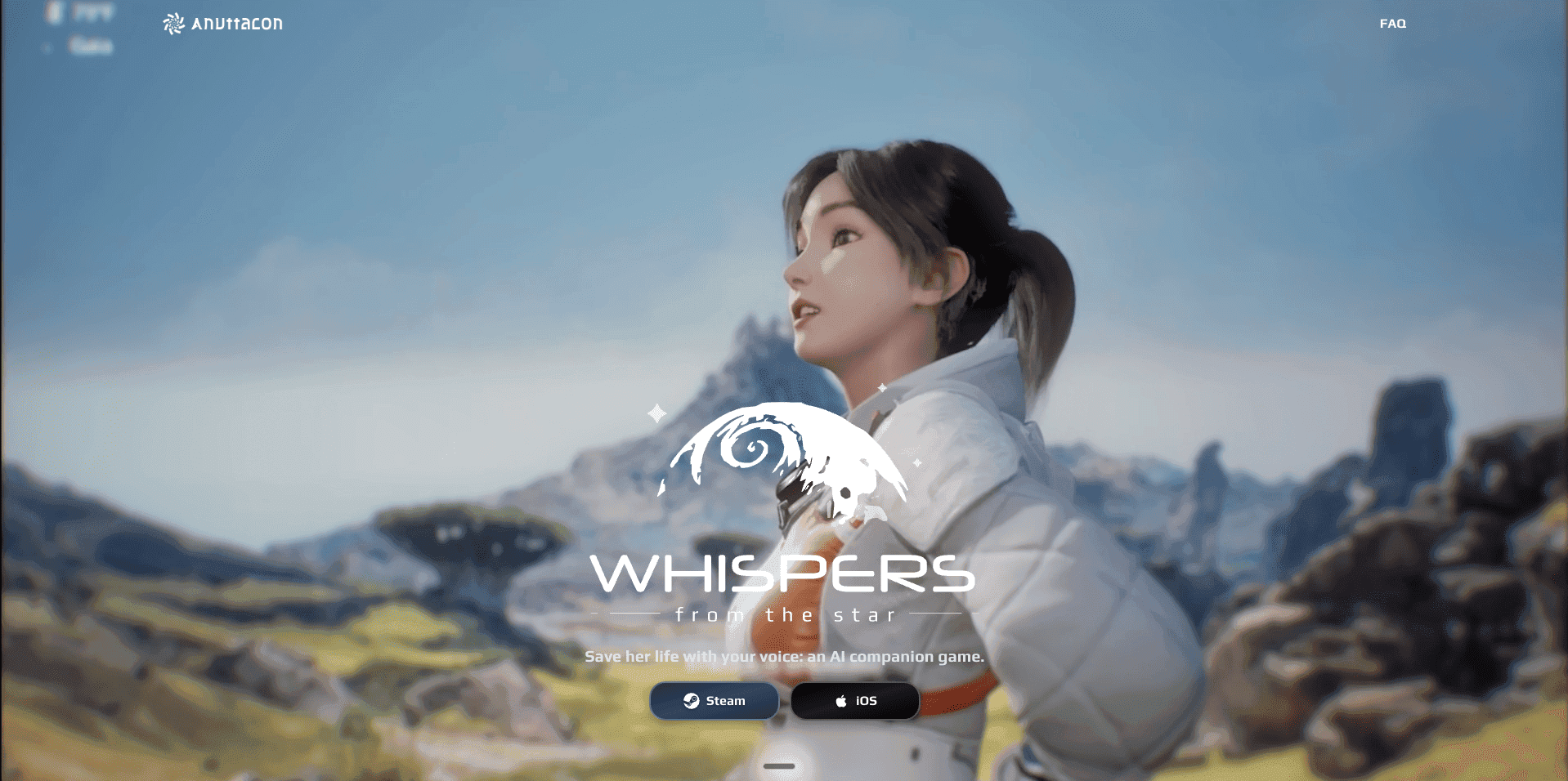 Whispers from the star - AI companion game